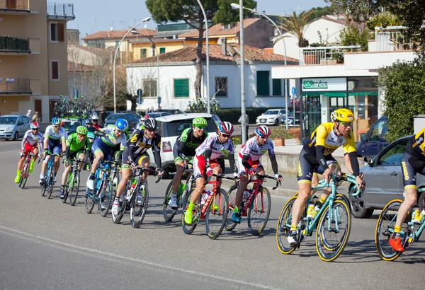 El paso del Tirreno al Adriático en Empoli . — Foto de Stock