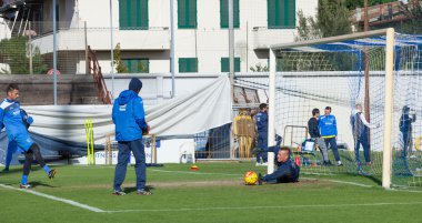 Empoli Futbol takımının antrenman ı