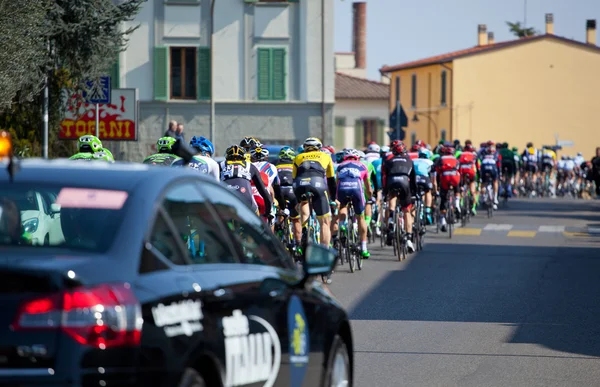 Il passaggio del Tirreno all'Adriatico ad Empoli 13 / 03 / 20 — Foto Stock