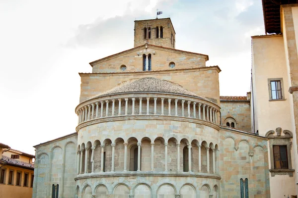 Santa Maria della Pieve w Arezzo — Zdjęcie stockowe