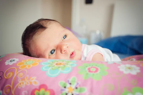 Portrait d'une petite fille nouveau-née — Photo