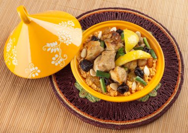 tajine, Fas yemekleri.