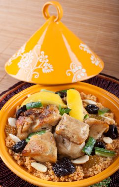 tajine, Fas yemekleri.