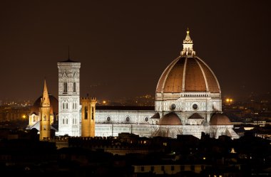 Santa maria del fiore, Floransa duomo gece
