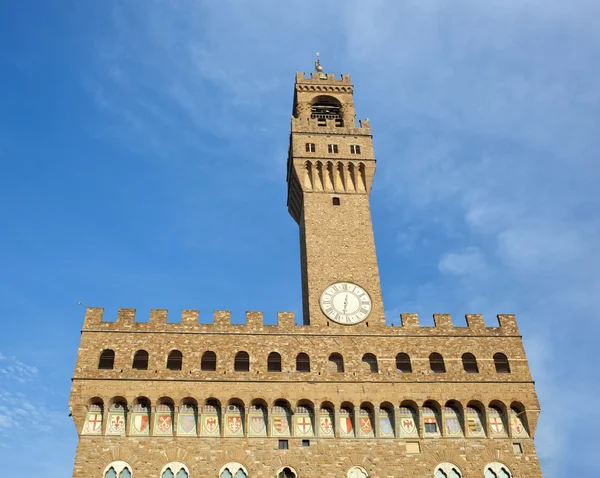 Stary Pałac, hotel palazzo vecchio lub palazzo della signoria, flore — Zdjęcie stockowe