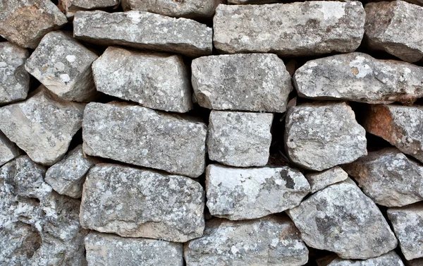 Stone wall of a Trullo in Alberobello — Stock Photo, Image