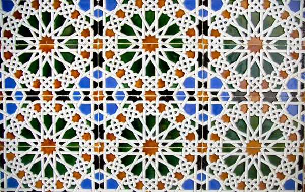 Detail des Mosaikbodens — Stockfoto
