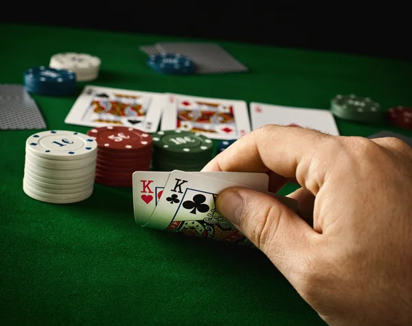 Poker koncept — Stock fotografie