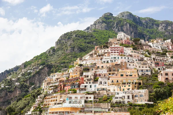 Weergave van positano — Stockfoto