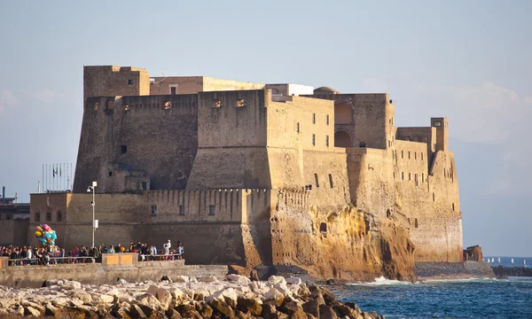 Castel dell 'ovo in slaapliedjes — Stockfoto