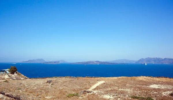 L'isola di Santorini Vulcano Grecia — Foto Stock