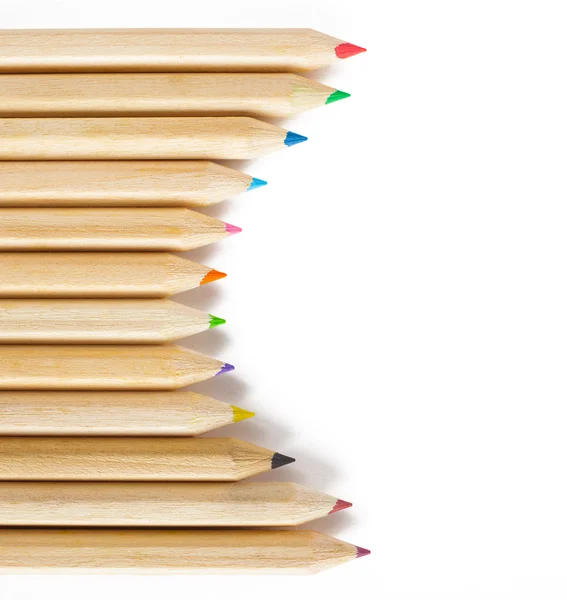 Multicolored pencils — Stock Photo, Image