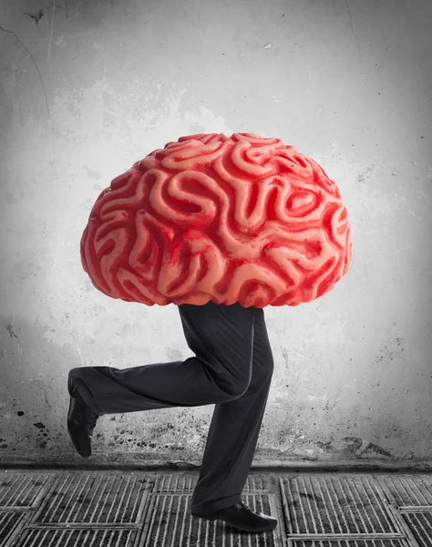 Metapher des Brain Drain — Stockfoto