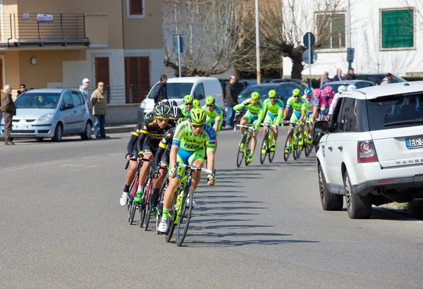 El paso del Tirreno al Adriático en Empoli — Foto de Stock