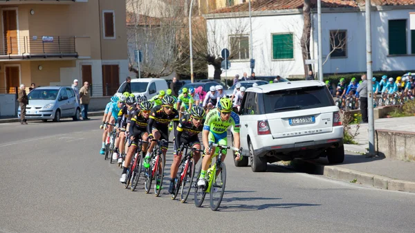 El paso del Tirreno al Adriático en Empoli — Foto de Stock