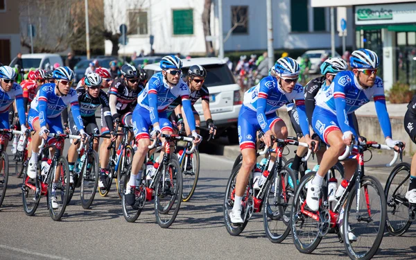 El paso del Tirreno al Adriático en Empoli — Foto de Stock