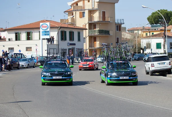 The passage of the Tyrrhenian to the Adriatic in Empoli — Stock Photo, Image