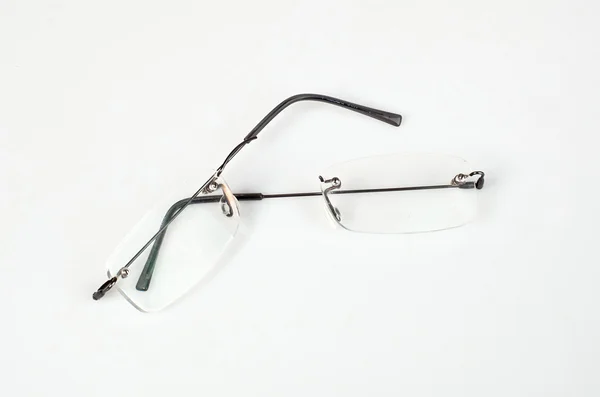 Złamane okulary z lekka rama — Zdjęcie stockowe