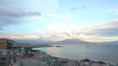 Napoli görünümüne Timelapse