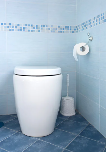 파란 욕실 — 스톡 사진