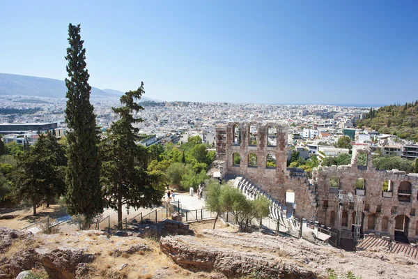 Het Odeion van herodes atticus — Stockfoto