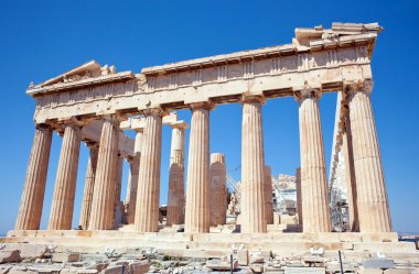 Parthenon Tapınağı Akropol, Atina, Yunanistan