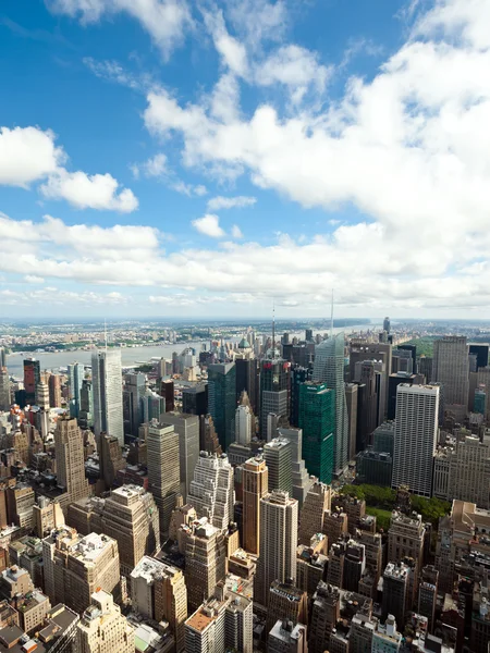 Vista da cidade de Manhattan, Nova Iorque . — Fotografia de Stock