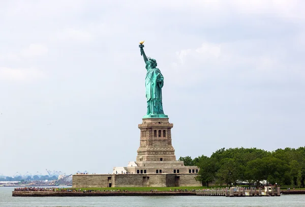 Estatua de la Libertad en la ciudad de Nueva York Imagen De Stock