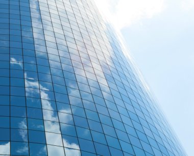 Modern cam skycrapers arka plan