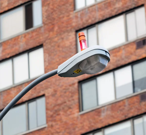 Luz de rua em Nova York — Fotografia de Stock