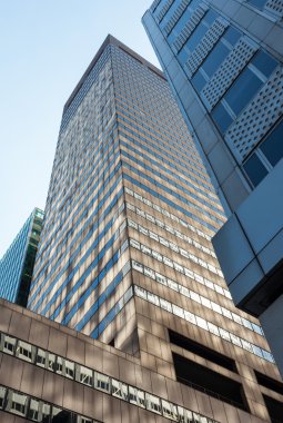 New York City'de yüksek modern gökdelen