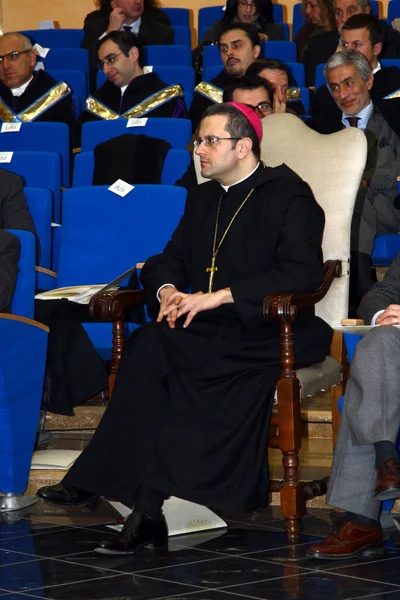 Pietro Vittorelli già abate dell'Abbazia di Montecassino, Cas — Foto Stock