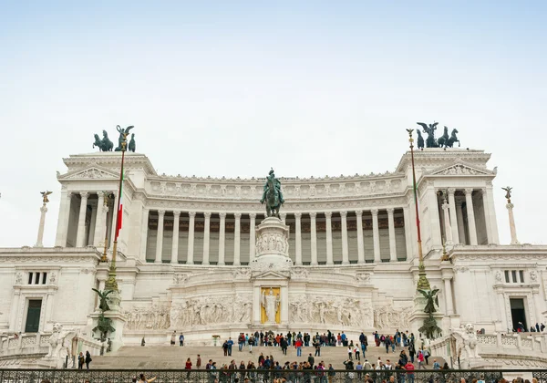 Roma, monumento de soldado desconhecido . — Fotografia de Stock
