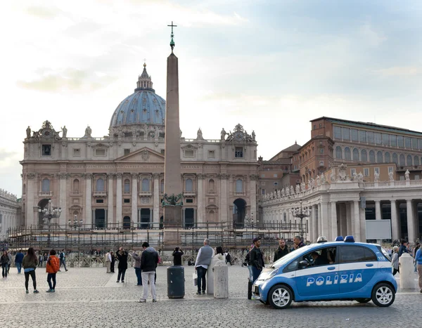 Voitures de police en Vatican — Photo