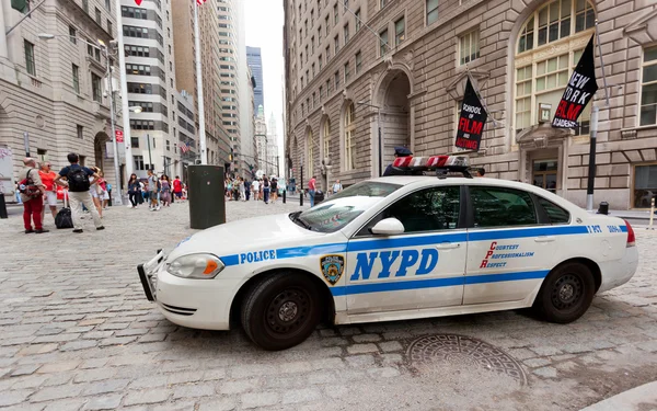 NYPD autó a Manhattan, New York. — Stock Fotó