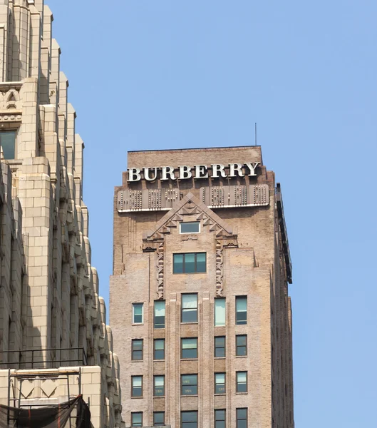 Burberry Tower in Manhattan — Zdjęcie stockowe