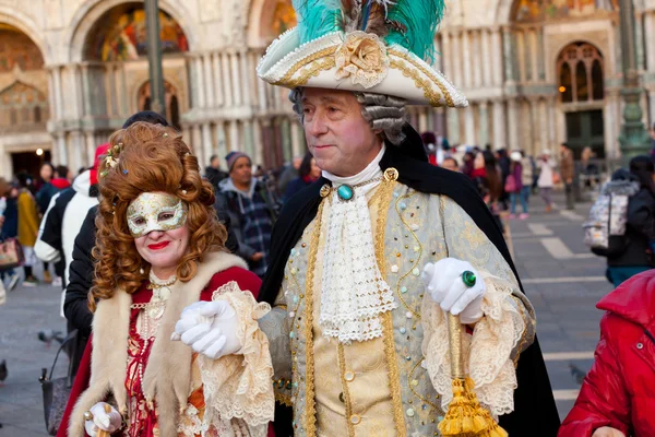 Tthe carnaval veneciano 2015 — Foto de Stock