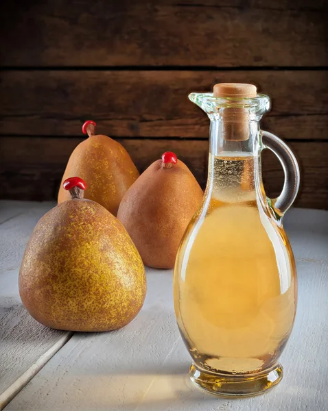 Vinäger av päron — Stockfoto