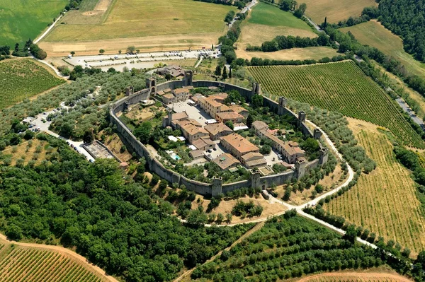 Monteriggioni — Fotografia de Stock