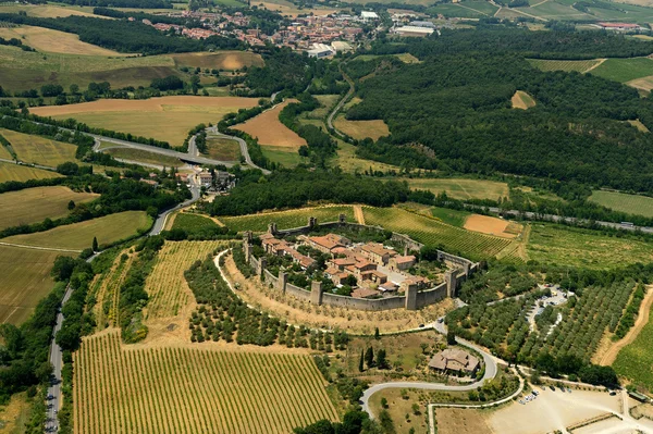 Monteriggioni — Foto Stock