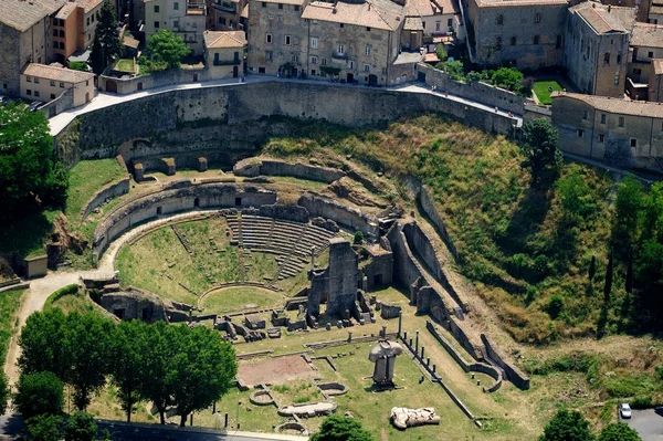 Volterra-Amphitheatre — Stock Photo, Image