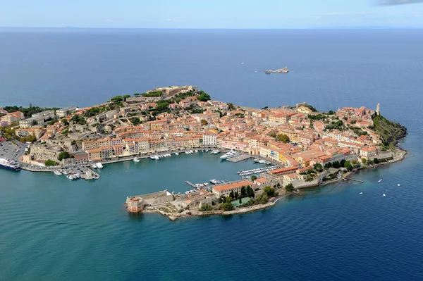 Portoferraio haven-eiland Elba — Stockfoto