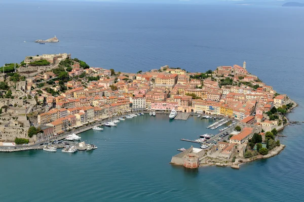 Portoferraio liman-Elba Adası - Stok İmaj