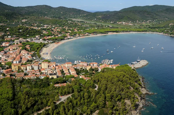 Marina di Campo-Elba Eiland — Stockfoto