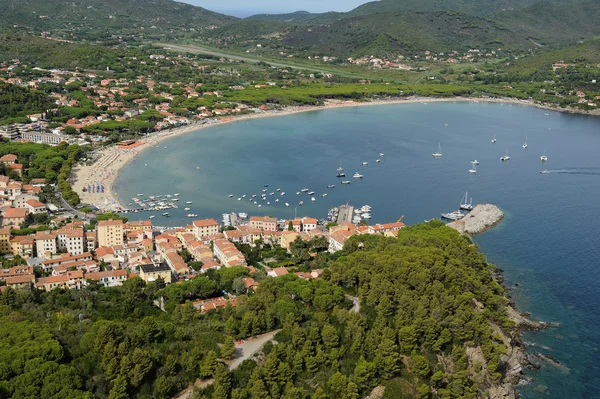 Marina di Campo-Elba island — Zdjęcie stockowe