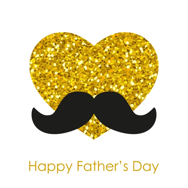 Schattig Fathers Day card — Stockvector