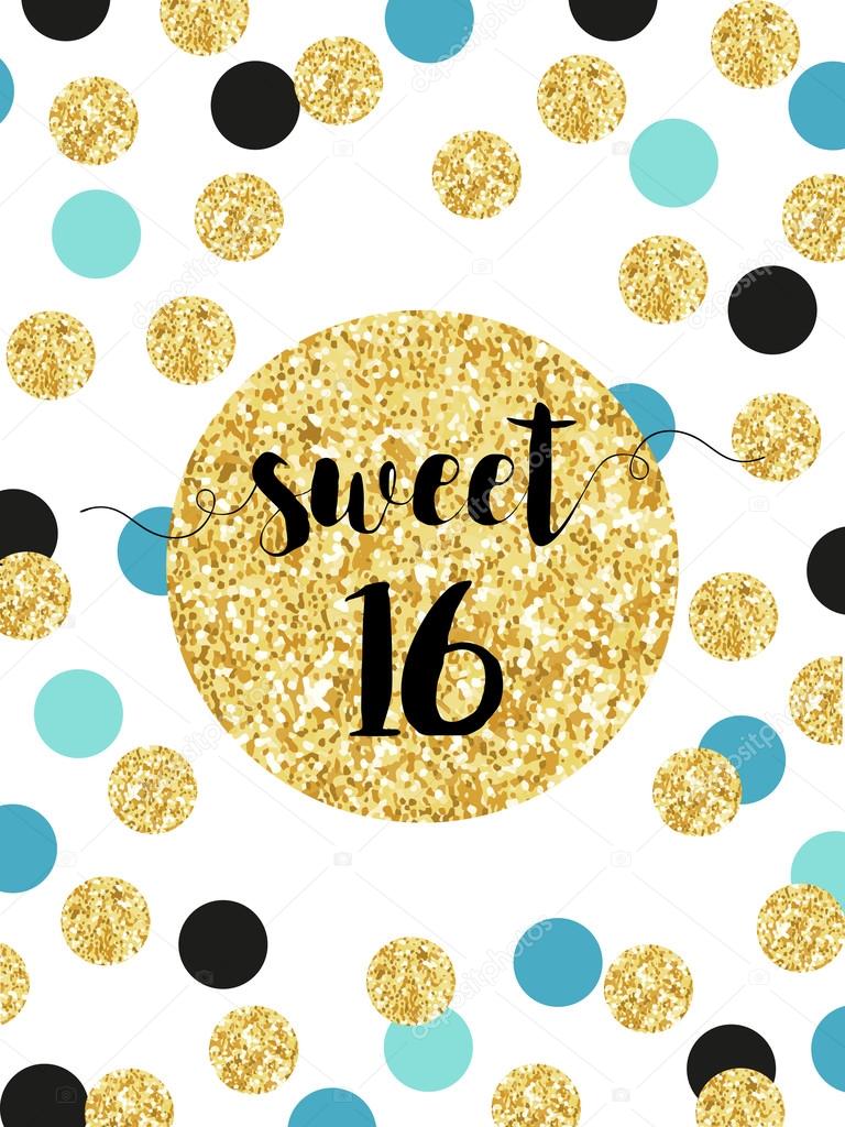 ᐈ Happy Sweet 16 Stock Cliparts Royalty Free Sweet Sixteen Backgrounds Download On Depositphotos