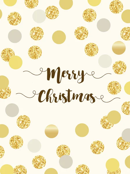 Schattig Merry Christmas achtergrond — Stockvector