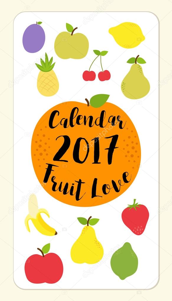 calendar cover page
