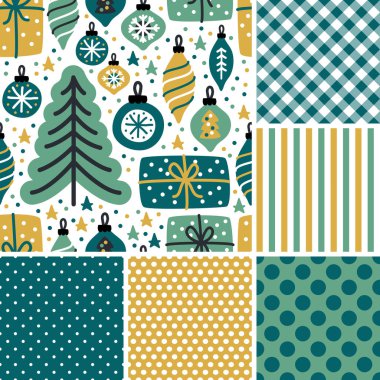 Şirin İskandinav Kış Elleri kusursuz desenler çizer